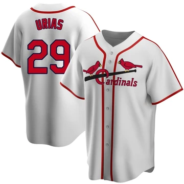 St. Louis Cardinals ＃29 Ramon Urias Youth Limited Home Cooperstown Collection Jersey - White