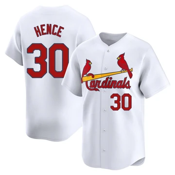 St. Louis Cardinals ＃30 Tink Hence Youth Limited Home Jersey - White