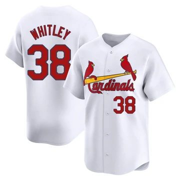 St. Louis Cardinals ＃38 Kodi Whitley Youth Limited Home Jersey - White