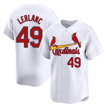 St. Louis Cardinals ＃49 Wade LeBlanc Youth Limited Home Jersey - White