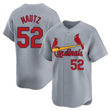 St. Louis Cardinals ＃52 Brycen Mautz Youth Limited Away Jersey - Gray